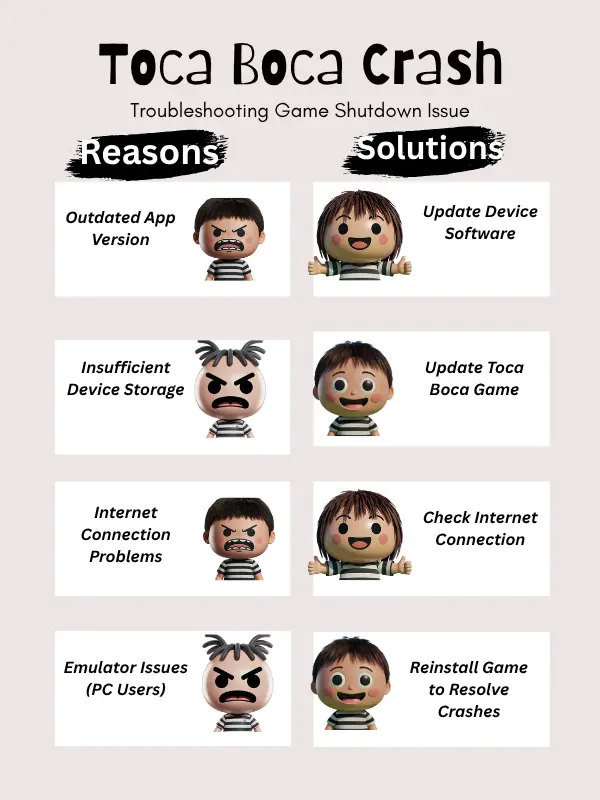 Toca Boca Crashing Reason and Solution